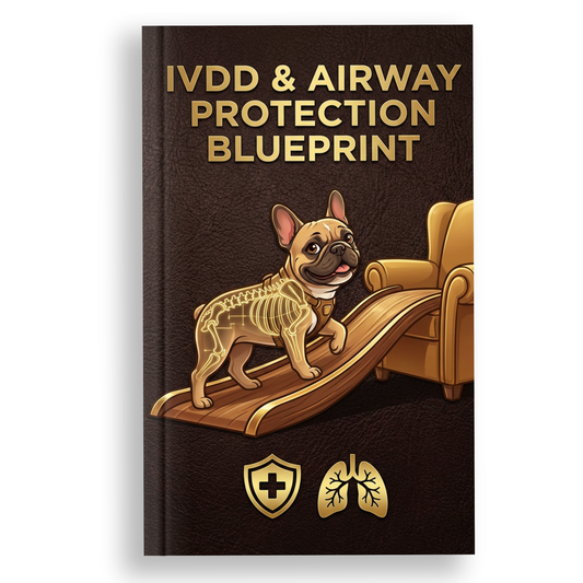 IVDD & Airway Protection Blueprint - Vet-approved steps to protect their delicate spine and breathing.